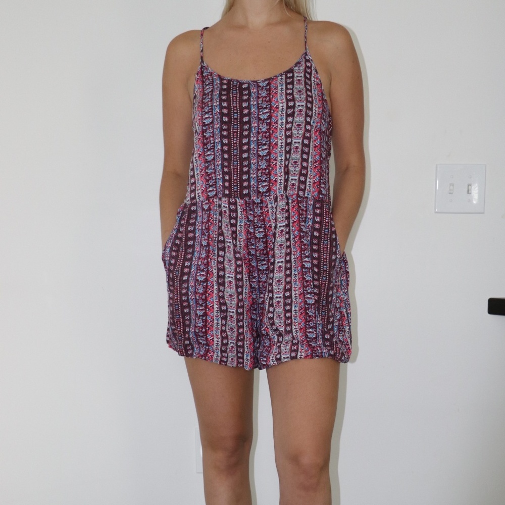 Free People Summer Romper w/ POCKETS - Size S